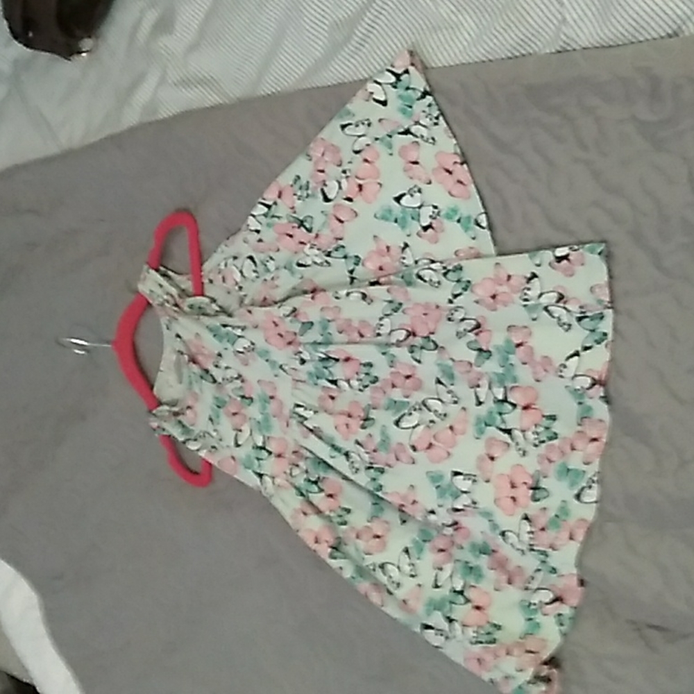 Set of girls H&M floral cotton sleeveles dresses